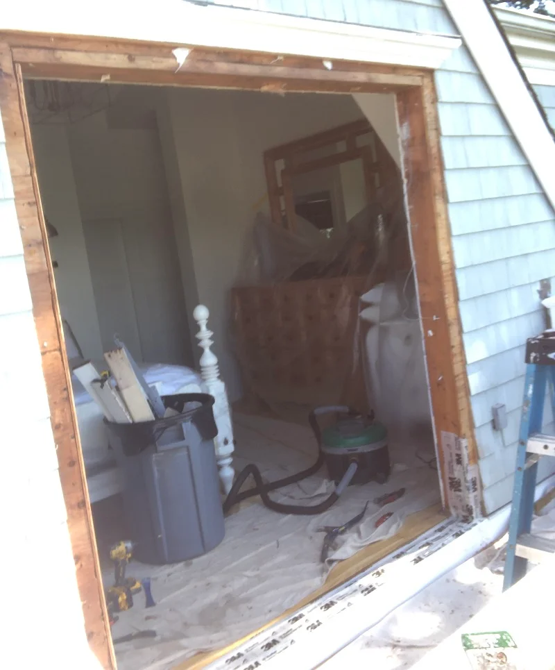 Another opening for a new door